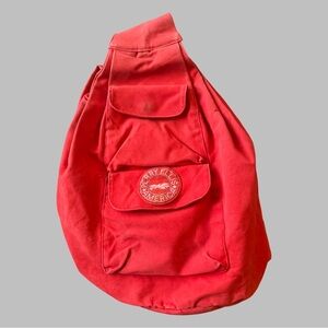 PERRY ELLIS Vintage Slingback Canvas Bag